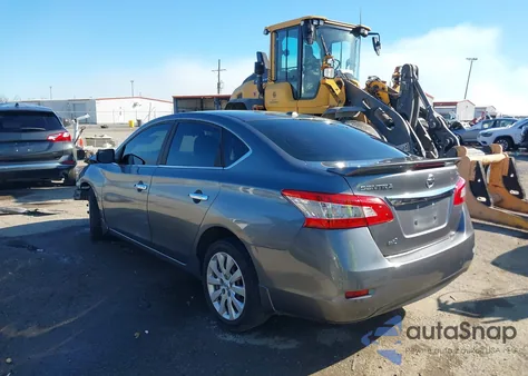 2015 Nissan Sentra Sv z USA, uszkodzony, nr VIN 3N1AB7AP9FY362929